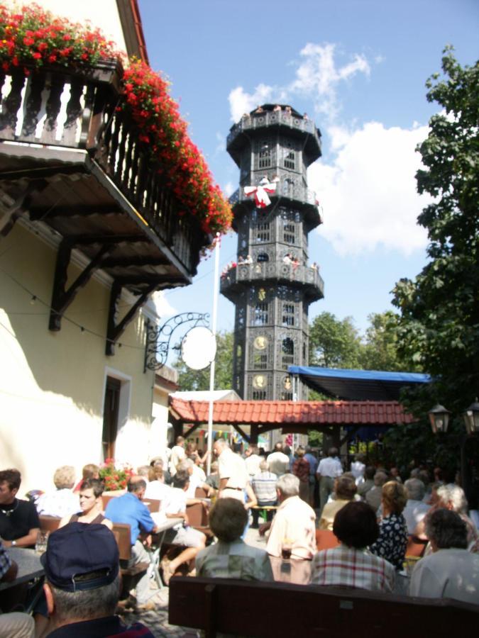 Hotel Turmgaststätte Löbau Exterior foto